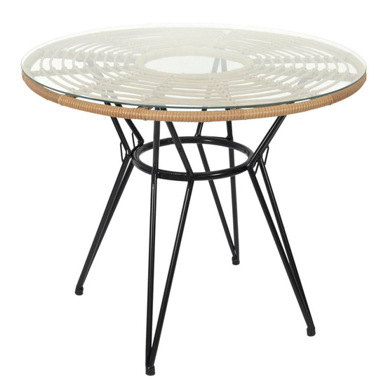 Table de jardin ronde