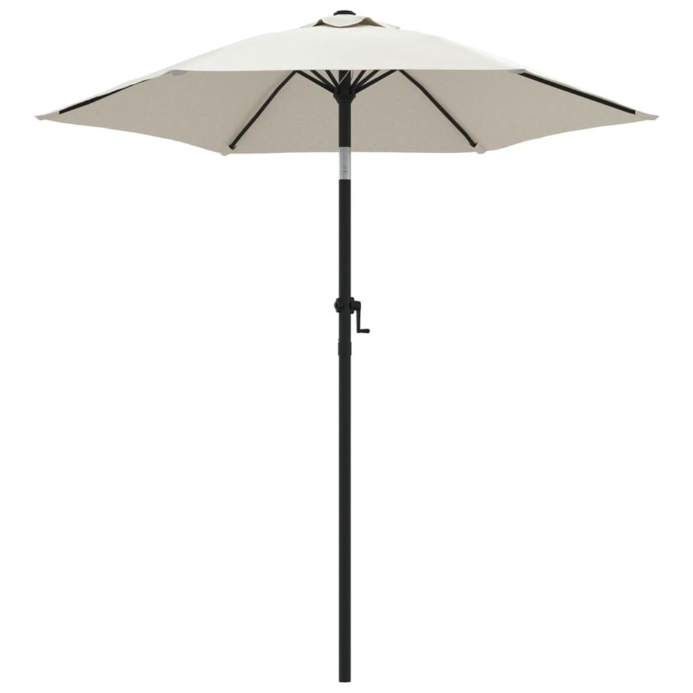Parasol Blanc sable 200x211 cm