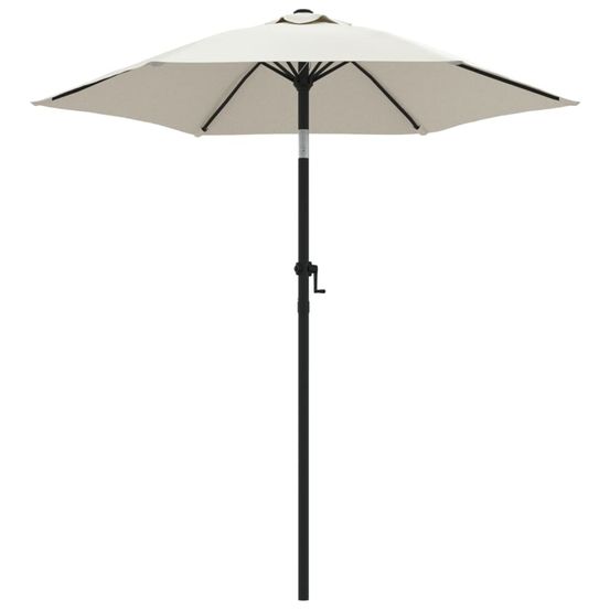 Parasol Blanc sable 200x211 cm