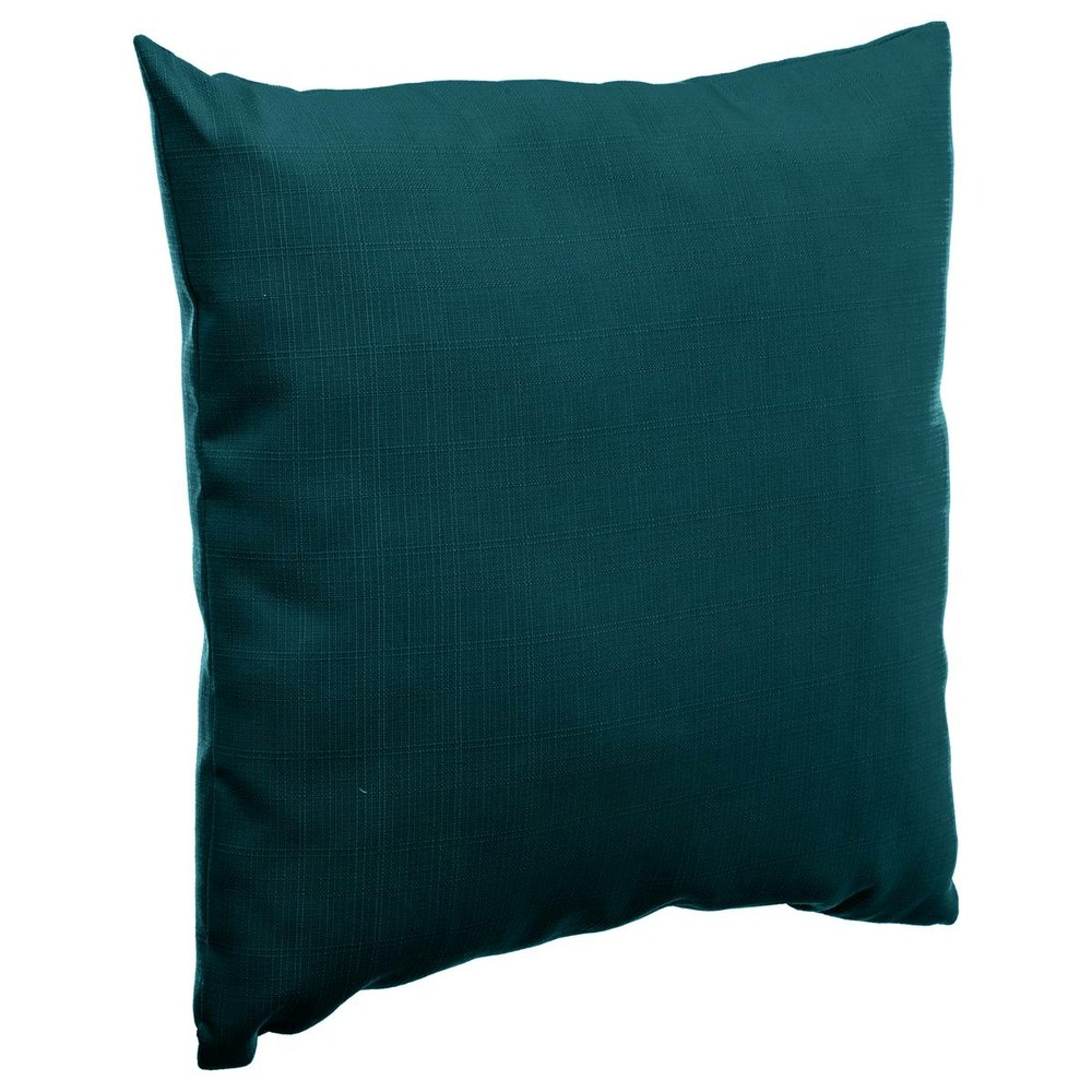 Coussin déco d'extérieur korai bleu canard