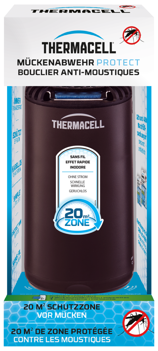 Bouclier anti moustiques diffuseur noir 12 heures /nc - thermacell