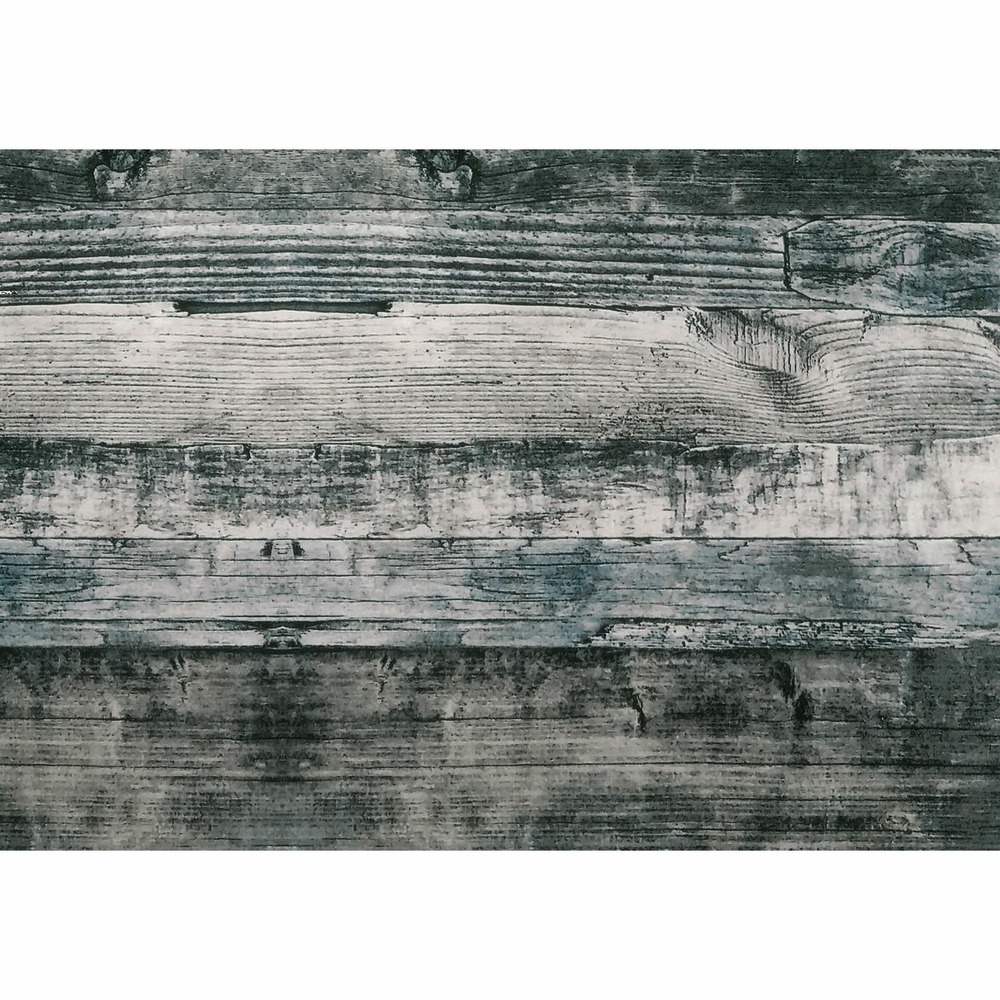 Adhésif décoratif pour meuble effet planche - 200 x 45 cm - gris