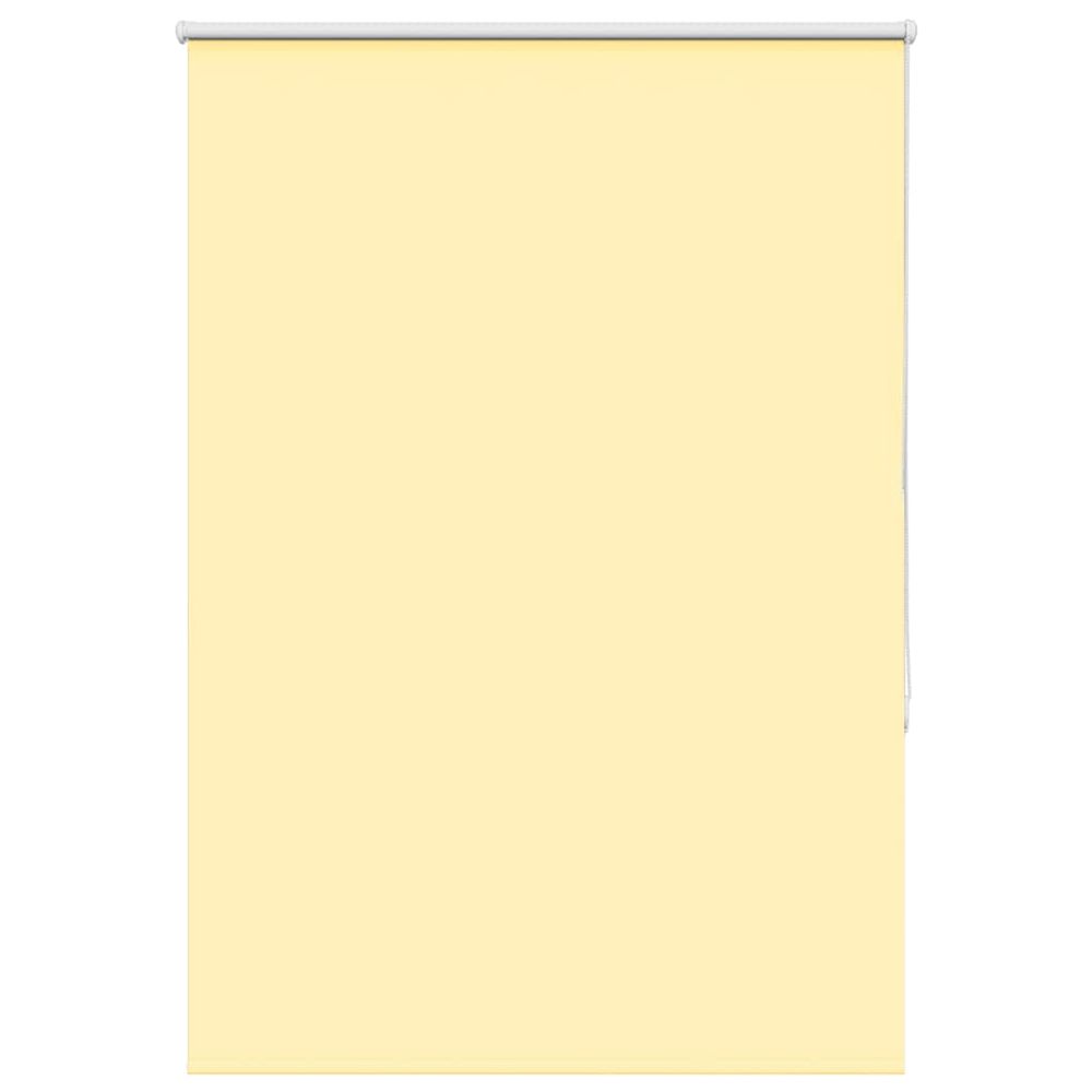 Store enrouleur occultant jaune largeur du tissu 95,7 cm