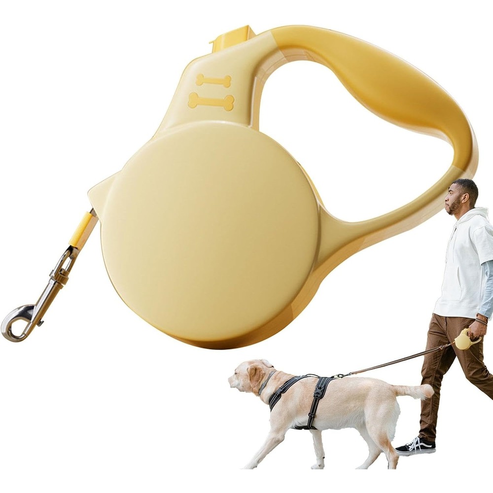 Laisse rétractable robuste pour chien