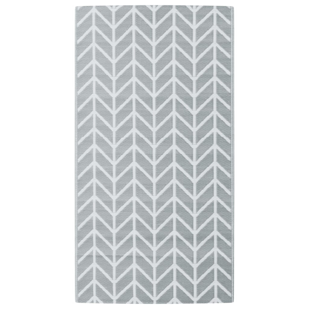Tapis d'extérieur arakil gris 80 x 150 cm pp
