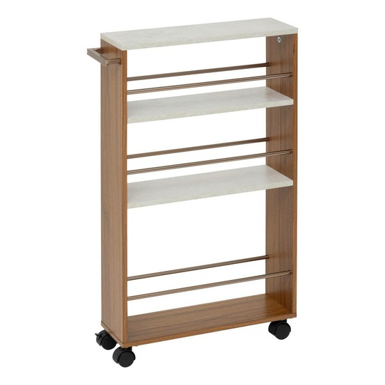 5five - desserte 4 niveaux come l15cm marron