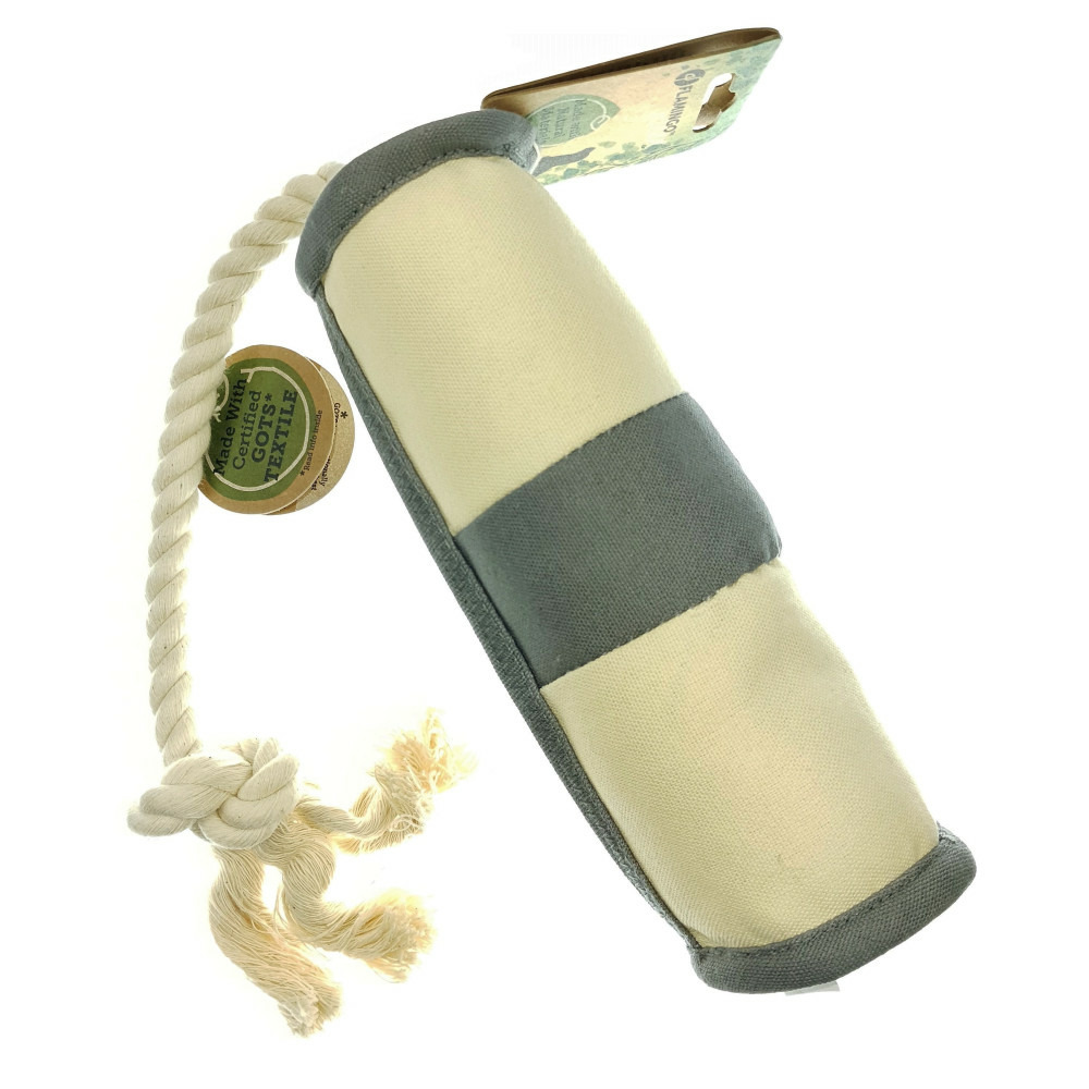 Jouet rouleaux et corde taille ø 7 x 54 cm natural fun pour chien