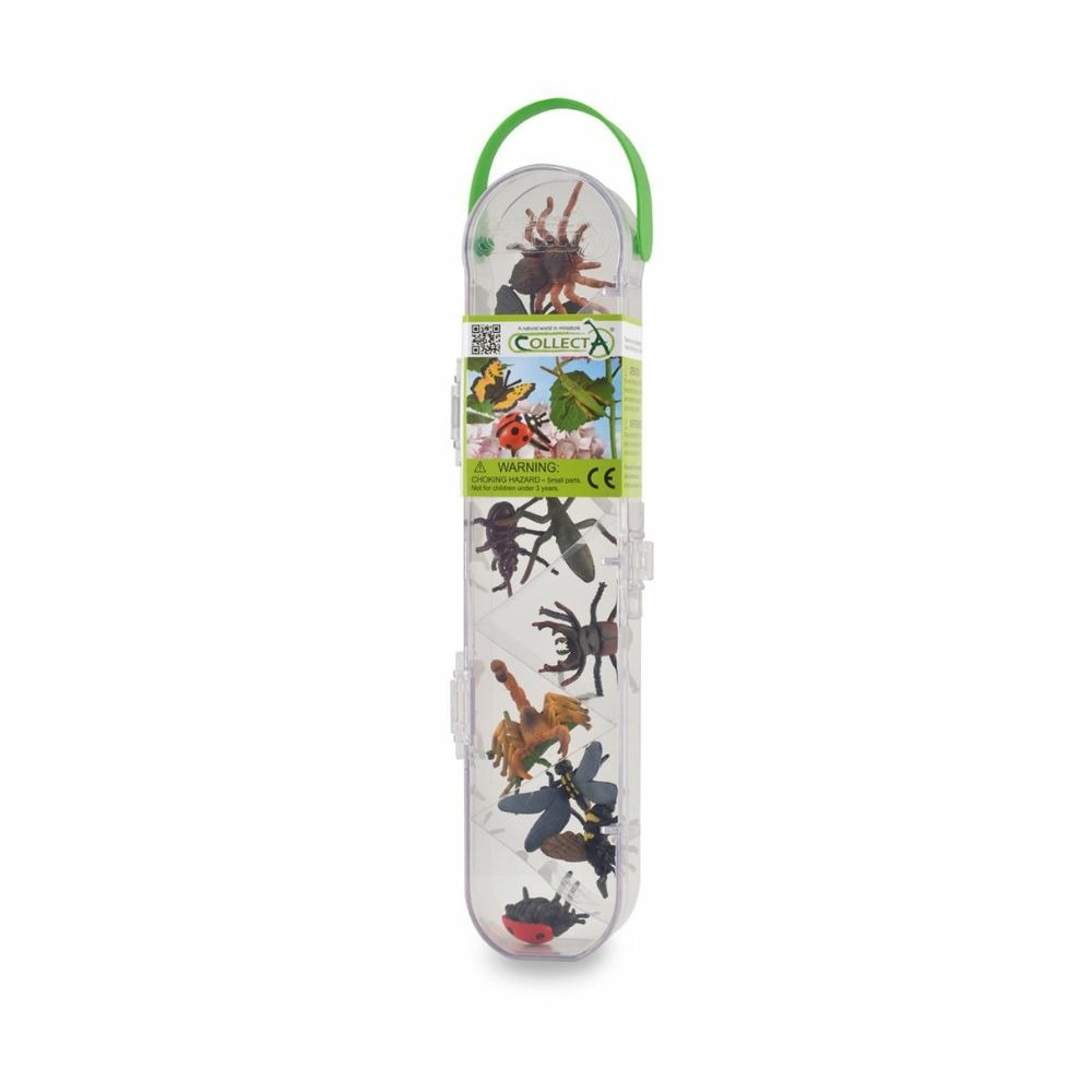 Etui de 12 figurines collecta : les insectes