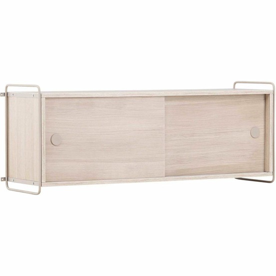 Etagère murale 2 portes 48 x 122 cm paris