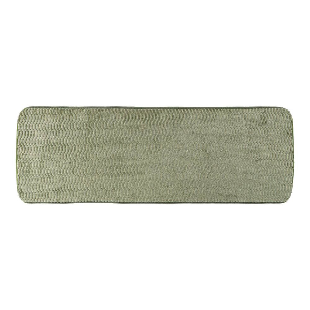 Tapis polyester effet vague 40x120 cm - kaki