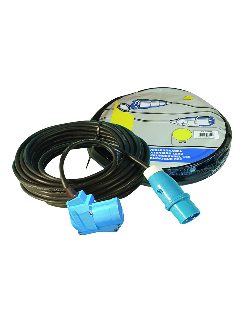 Rallonge cee 17 25m x 2,5mm2