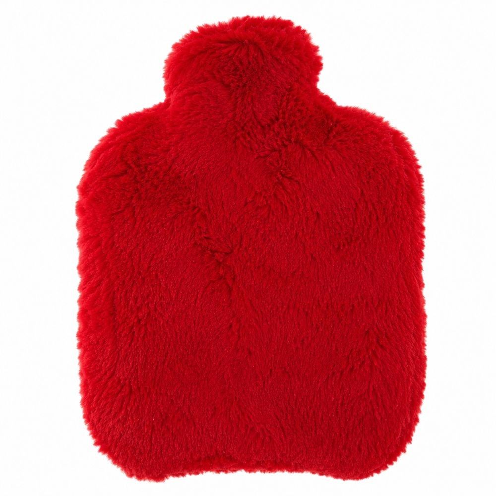 Bouillotte micro-ondes bordeaux