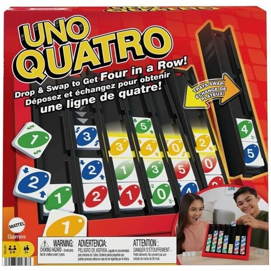 Uno quatro - mattel games - jeux de cartes mattel uno