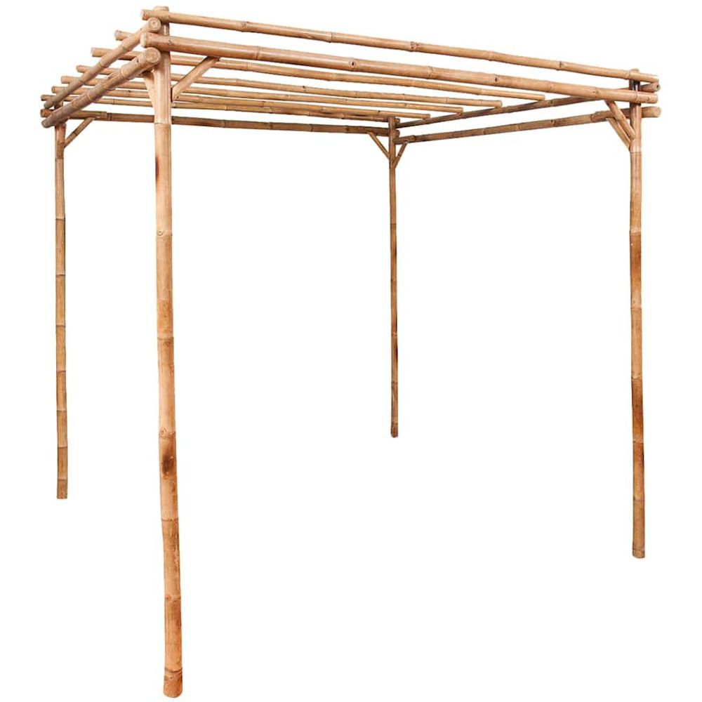 Pergola bambou 170x170x220 cm