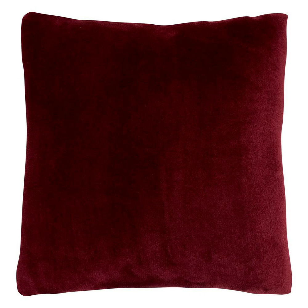 Coussin en flanelle uni 