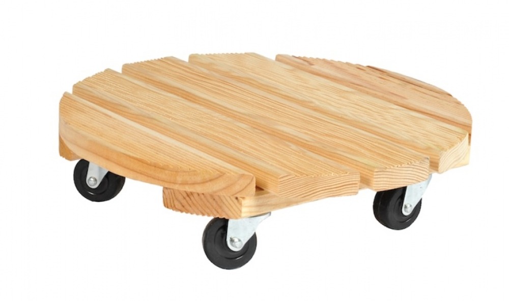 Roul'bac prêt à peindre - diamètre 40 cm - naturel - made in france