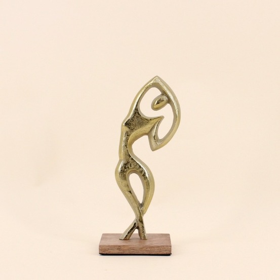 Objet déco silhouette danseuse 25cm