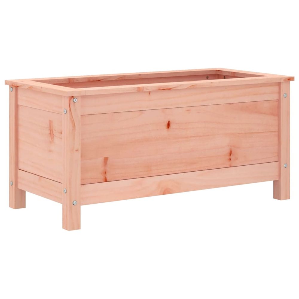 Jardinière d'extérieur 82,5x40x39 cm bois massif douglas