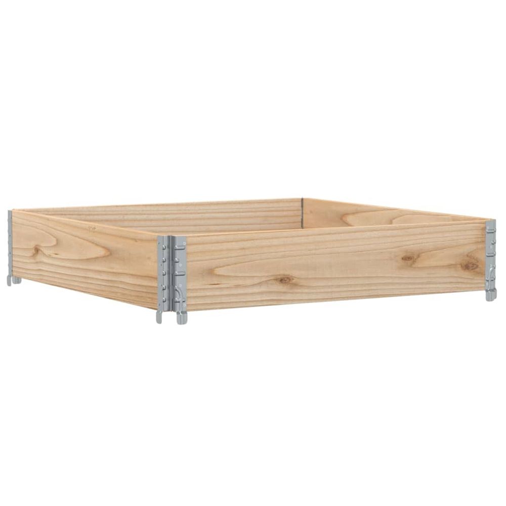 Jardinière d'extérieur 100x100 cm bois de pin massif