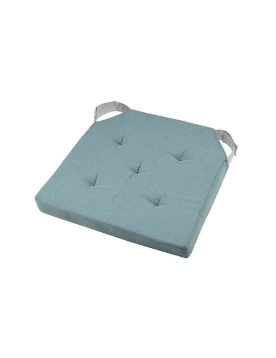 Galette duo carrée ruban auto-agrippant 38x38cm - stof