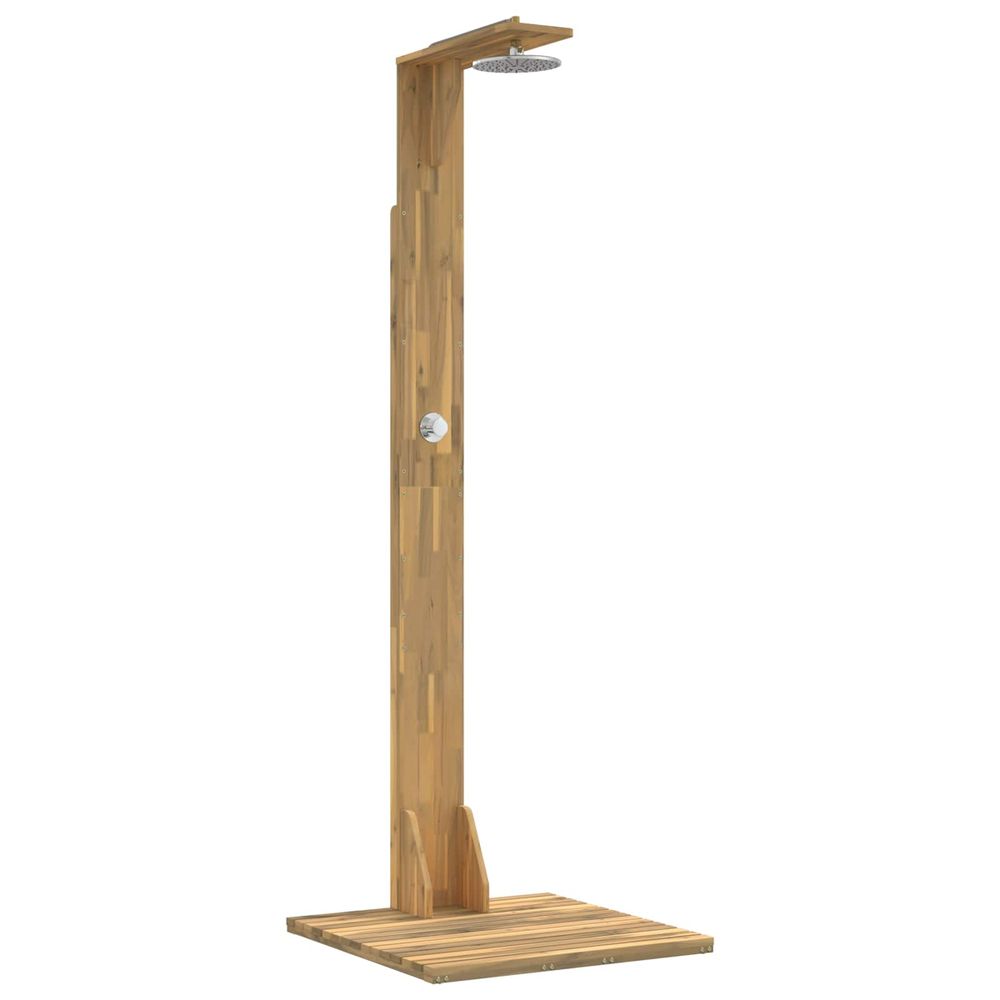 Douche d'extérieur 219 cm blanc
