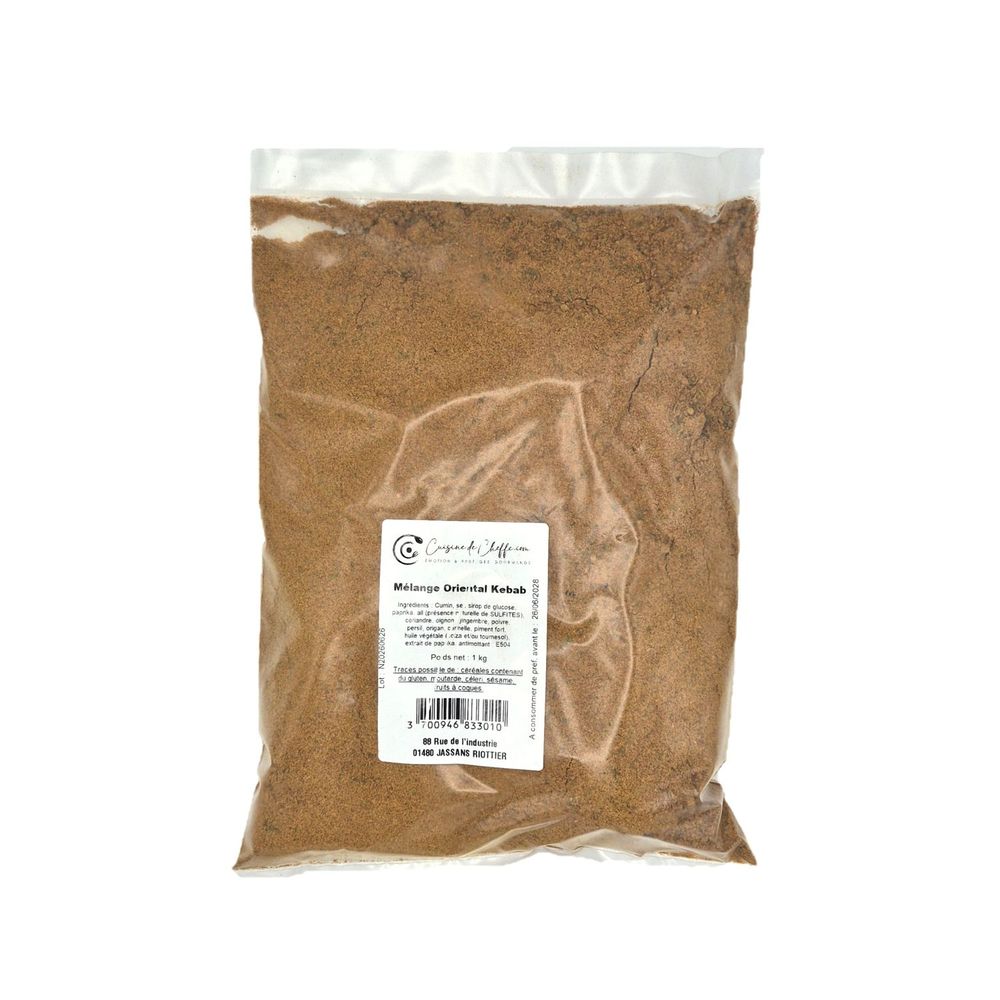 Mélange oriental kebab - cuisine de cheffe.com