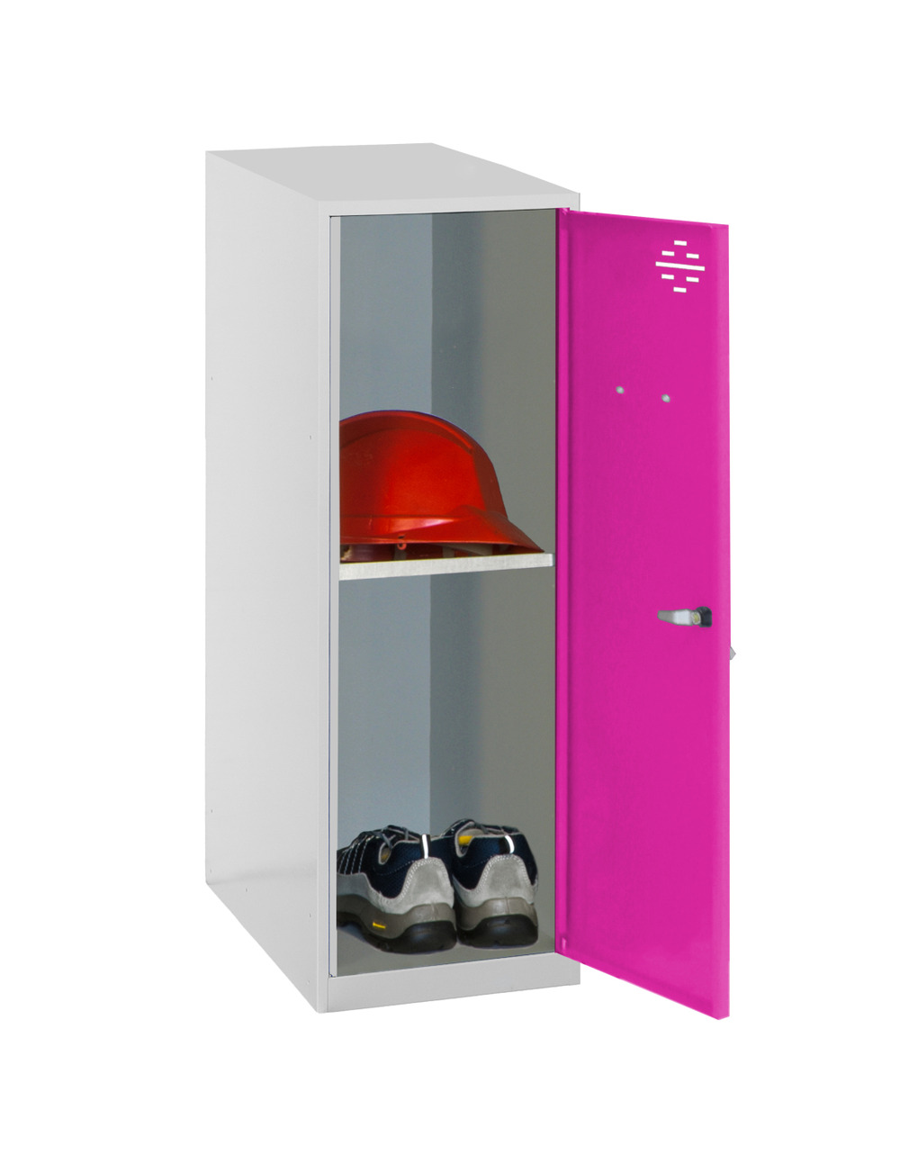 Casier-armoire simonlocker dism. Mini + ban. 915x400x500 mm gr/ro gris/rose 915x400x500 - simonrack