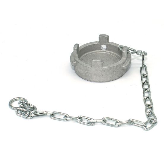 Bouchon symétrique guillemin, pompier, plat type irrigation cadenassable avec ch