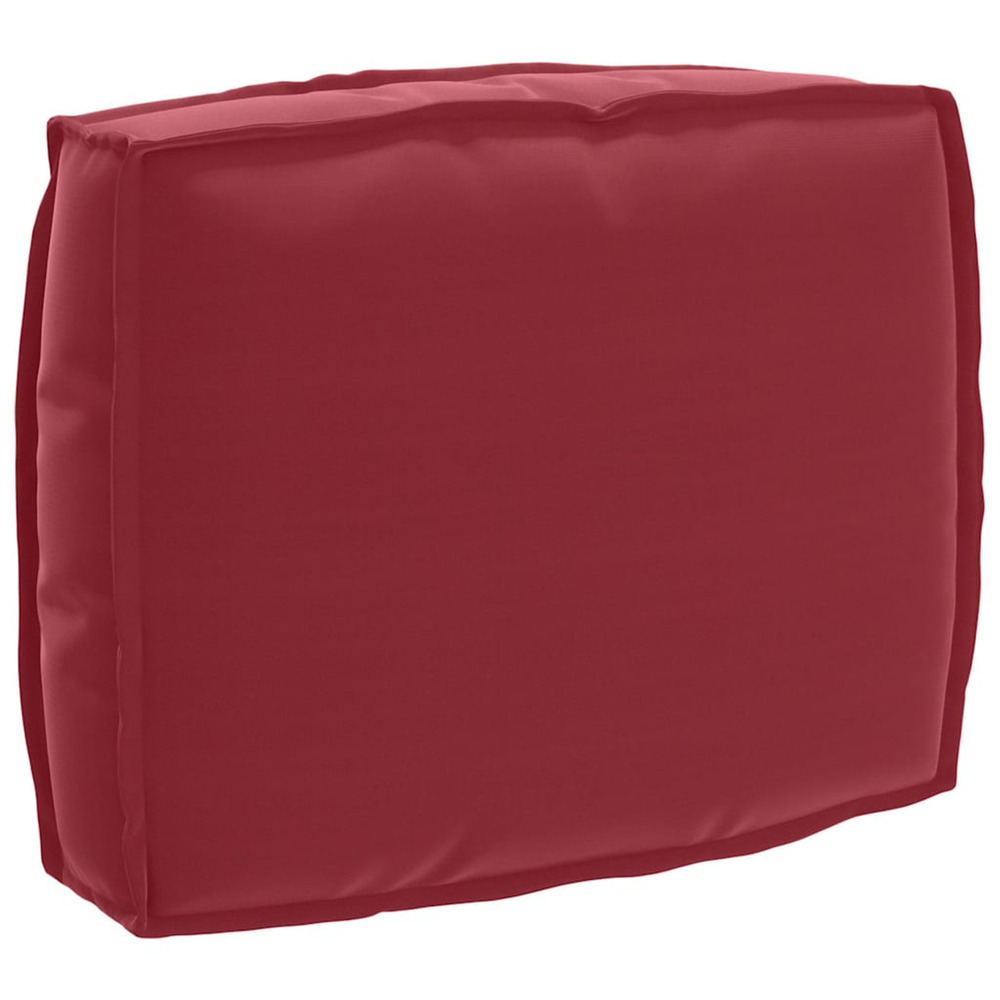 Coussin bordeaux 50 x 40 x 12 cm tissu oxford