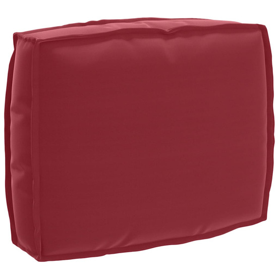 Coussin bordeaux 50 x 40 x 12 cm tissu oxford