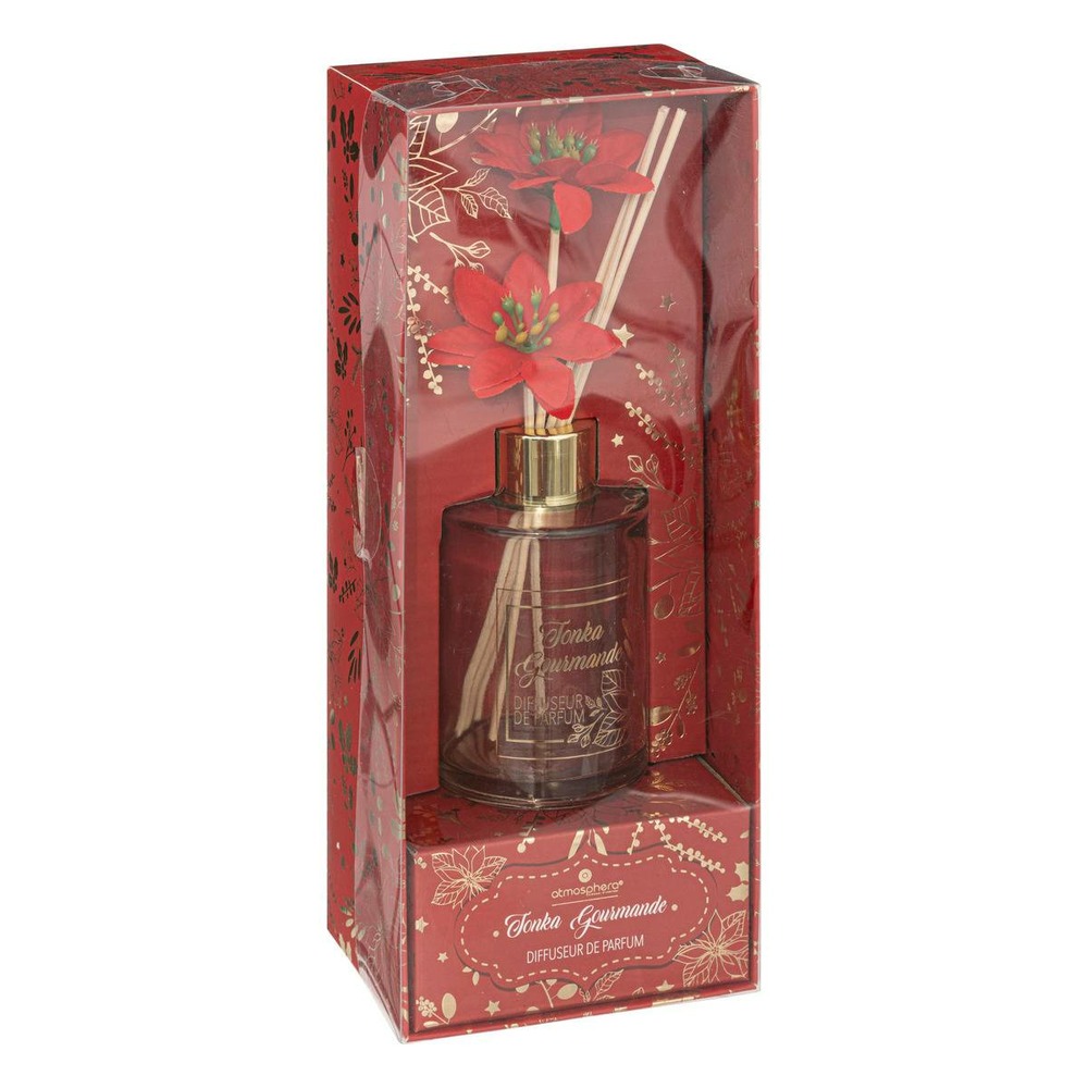 Diffuseur poinsettia rouge 100ml