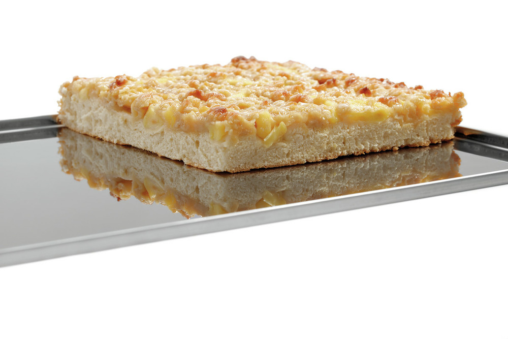 Plaque inox pour four bords relevés - bartscher