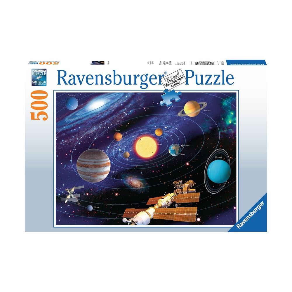 Puzzle systeme solaire 500 pieces