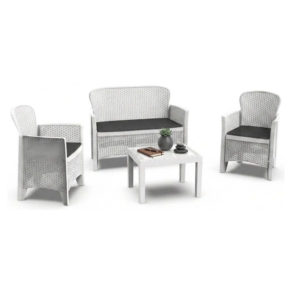 Set salon d’extérieur debois