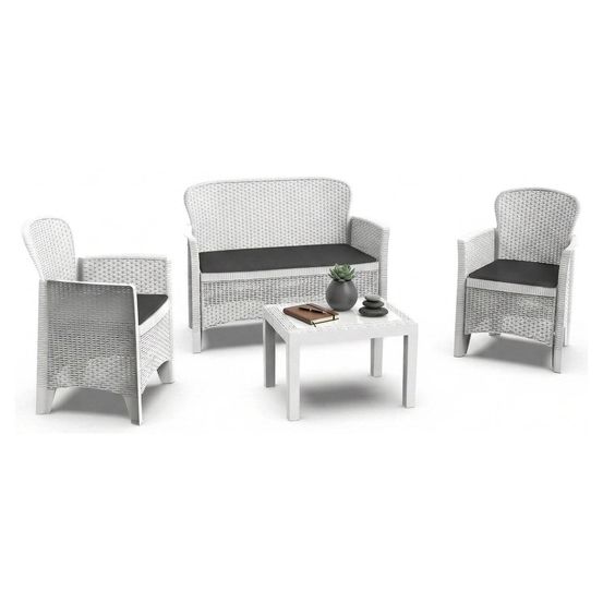 Set salon d’extérieur debois