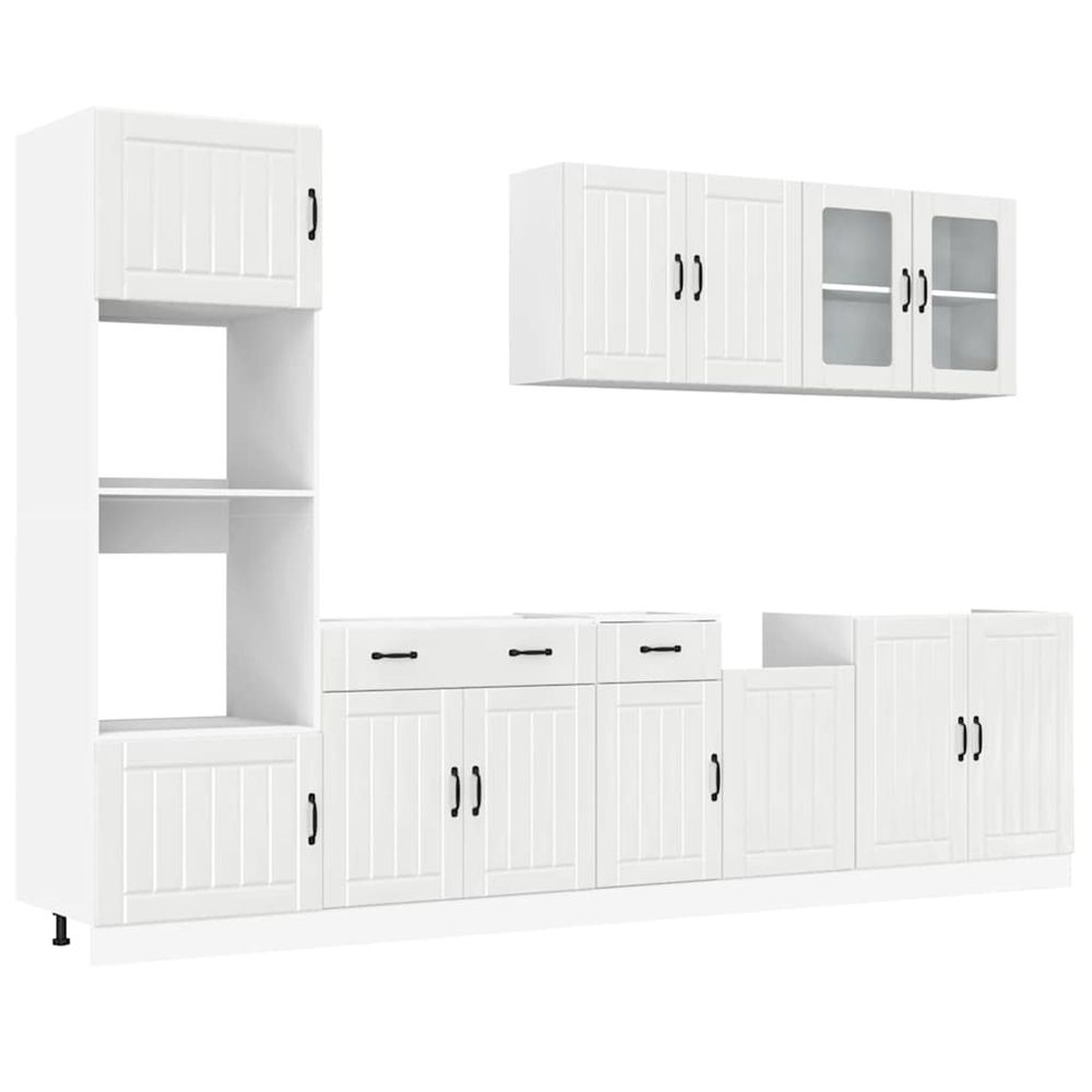 Ensemble de 7 meubles de cuisine 