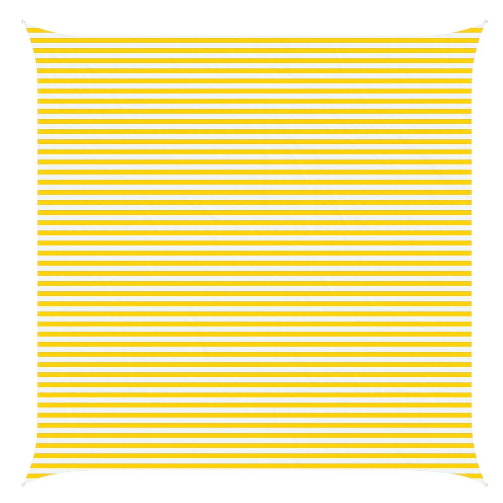 Voile d'ombre 6 x 6 m 100 % polyester oxford carré