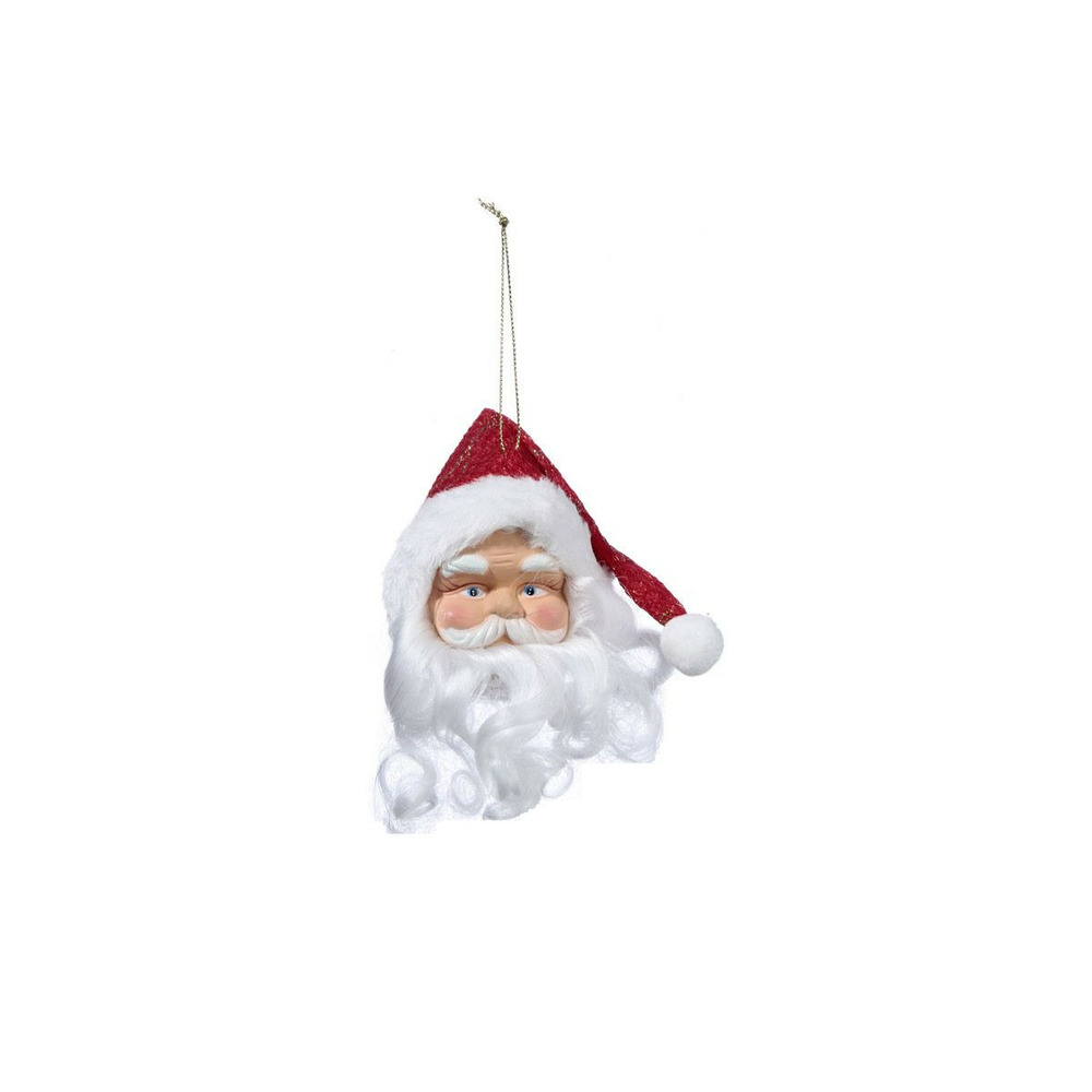 Sujet de noël tête santa 