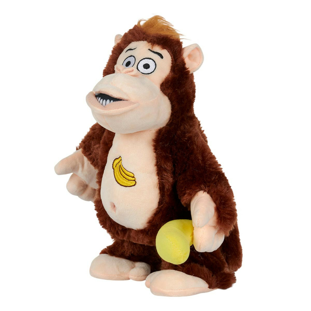 Peluche animée singe 