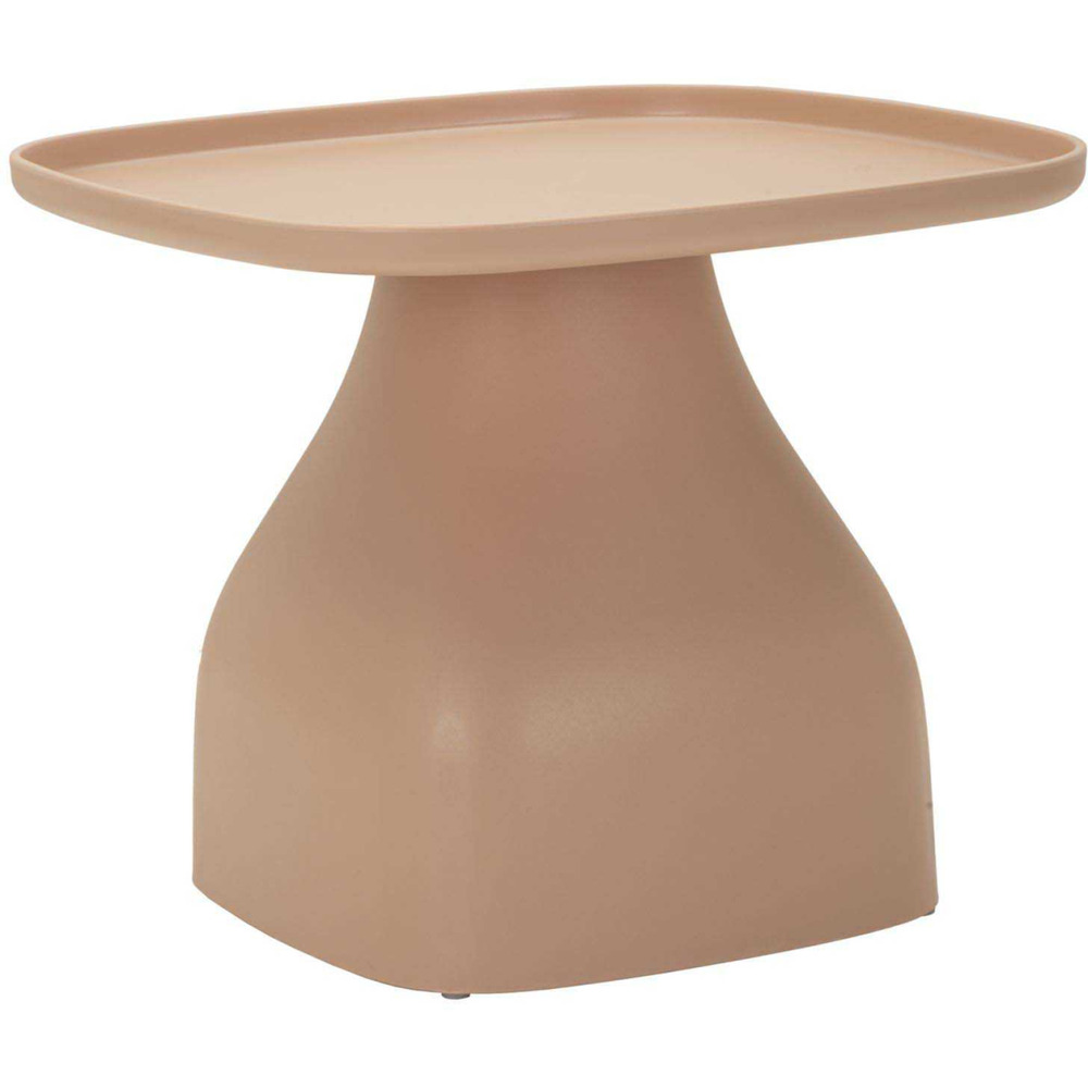 Table d'appoint en plastique gea 48 x 48 x 38 cm rose