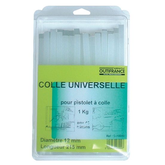 22 bâtons de colle bois (8 x 100 mm)