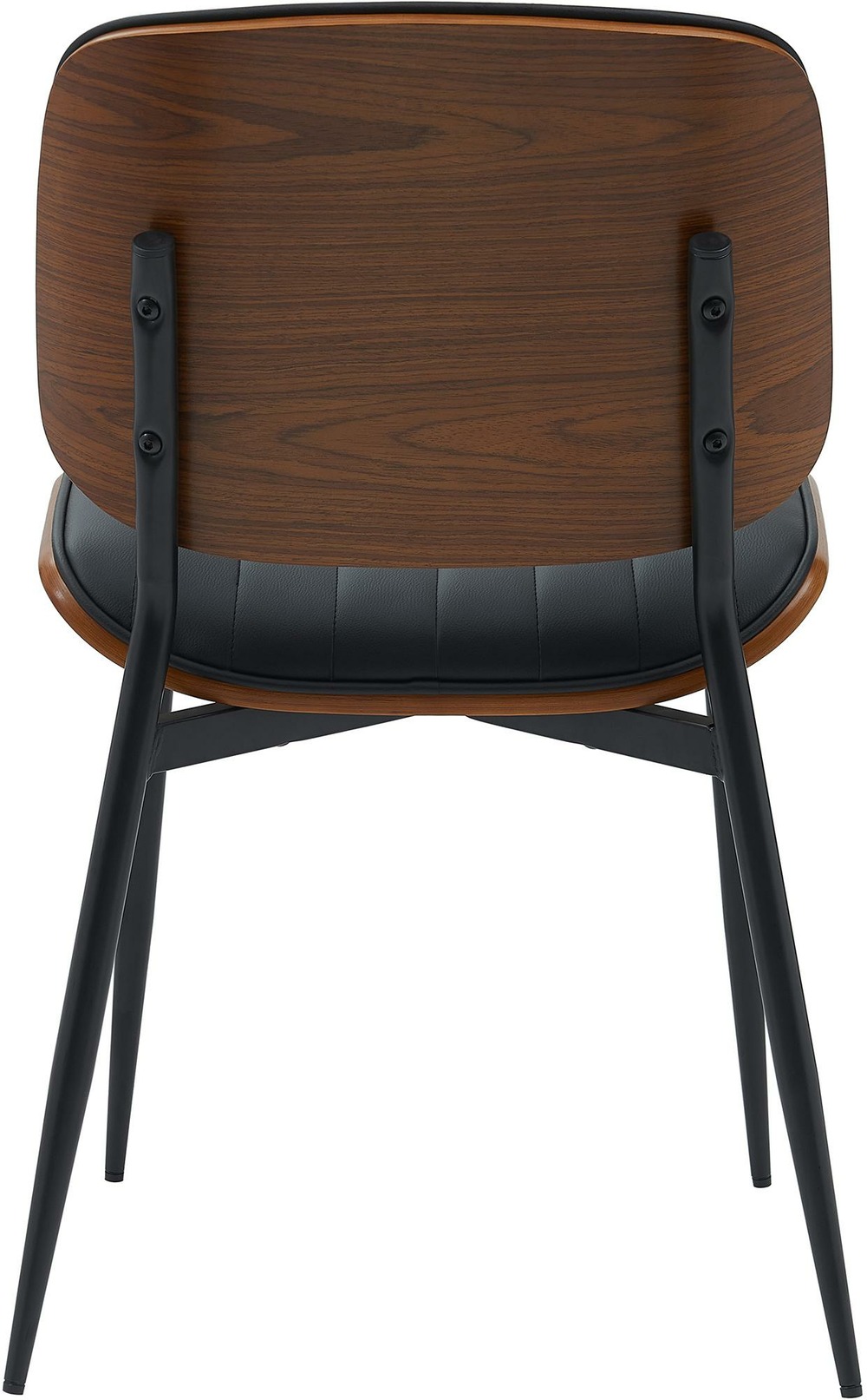 Chaise visiteur tiffin simili cuir