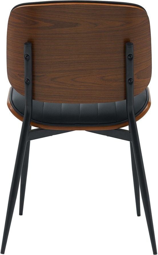 Chaise visiteur tiffin simili cuir