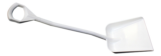 Pelle a glace ergonomique blanche-l2g