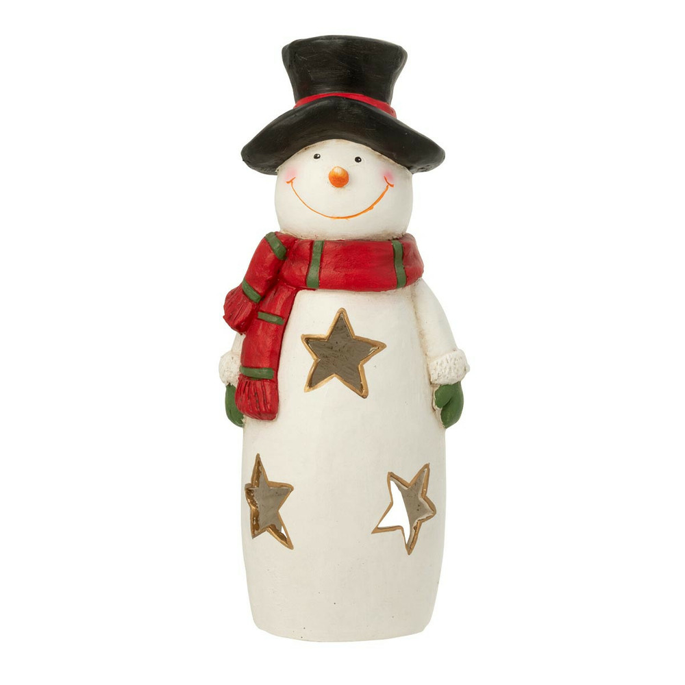 Photophore bonhomme de neige 