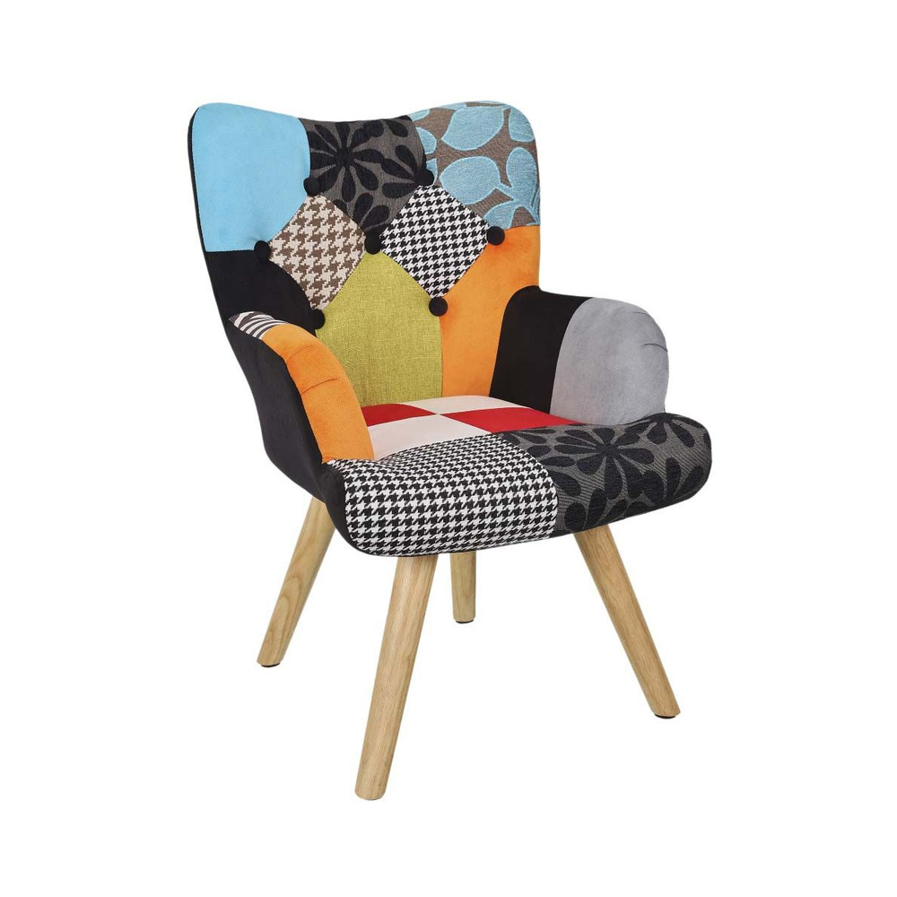 Fauteuil enfant patchwork helsinki