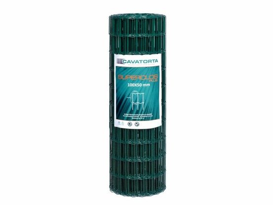 Grillage vert maille 100x50 h180 l25m