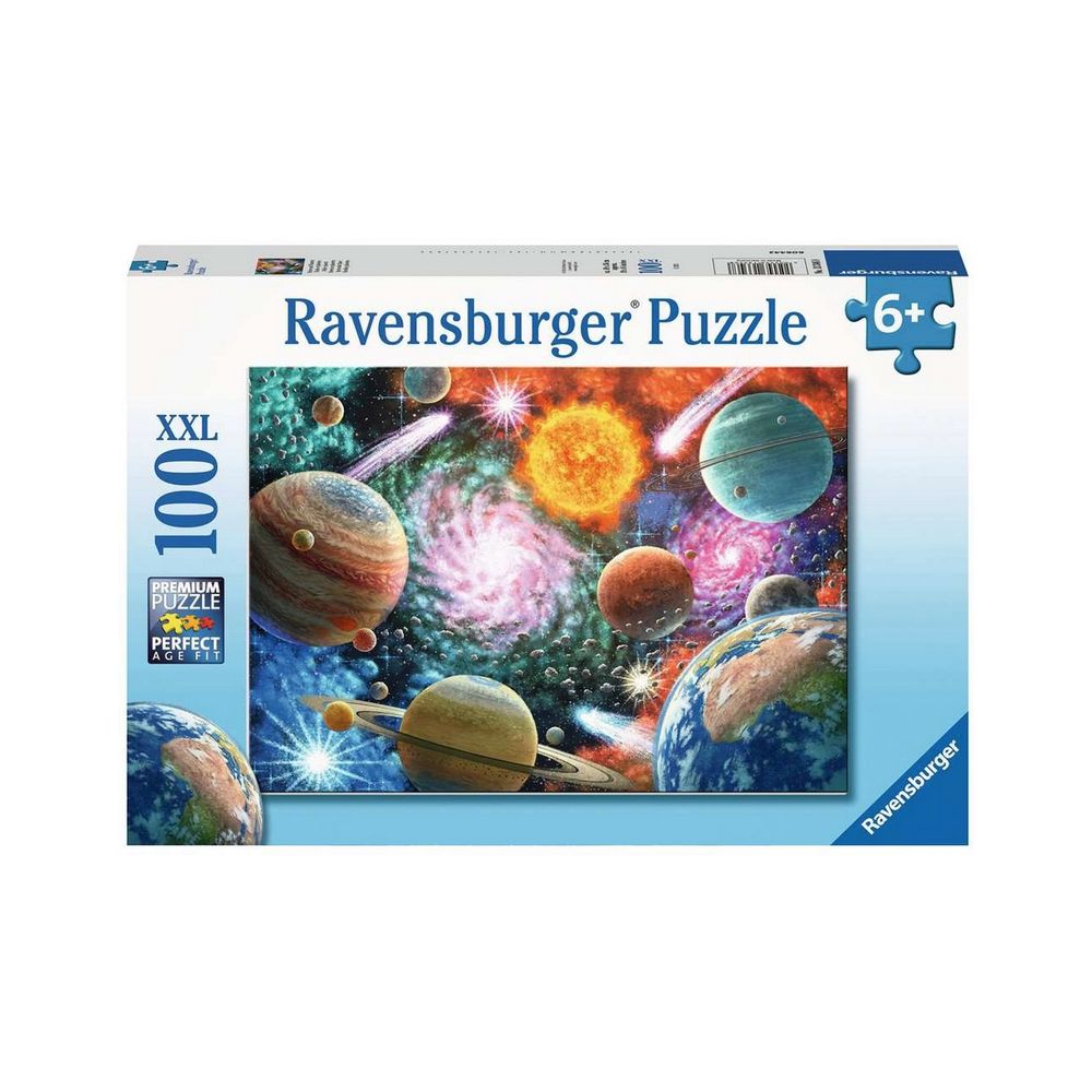 Puzzle étoiles et planètes - 100 pièces xxl