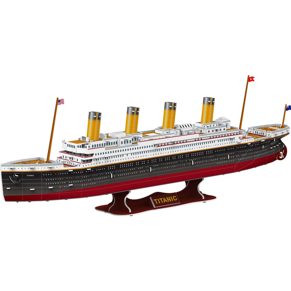 Maquette 3d en carton mousse - titanic