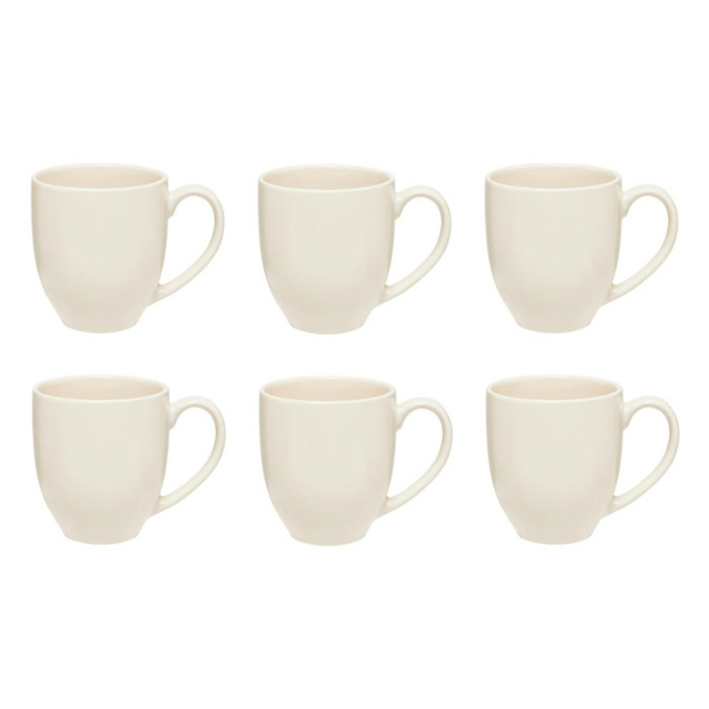 Lot de 6 mugs en céramique 